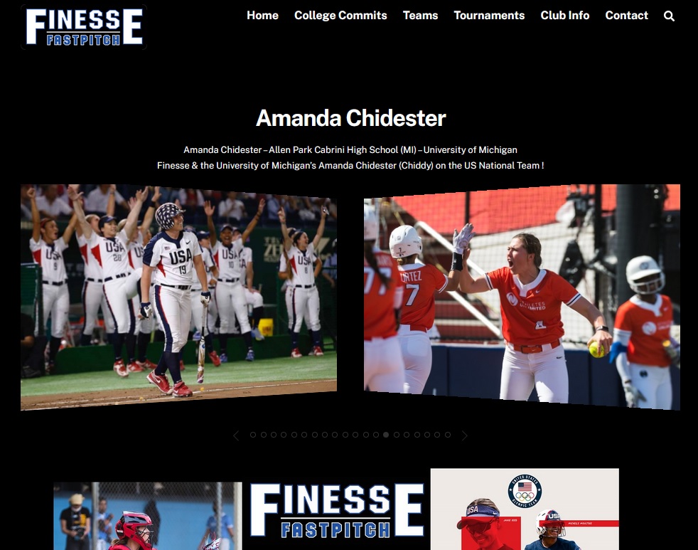 Amanda Chidester - Chiddy - Finesse Fastpitch