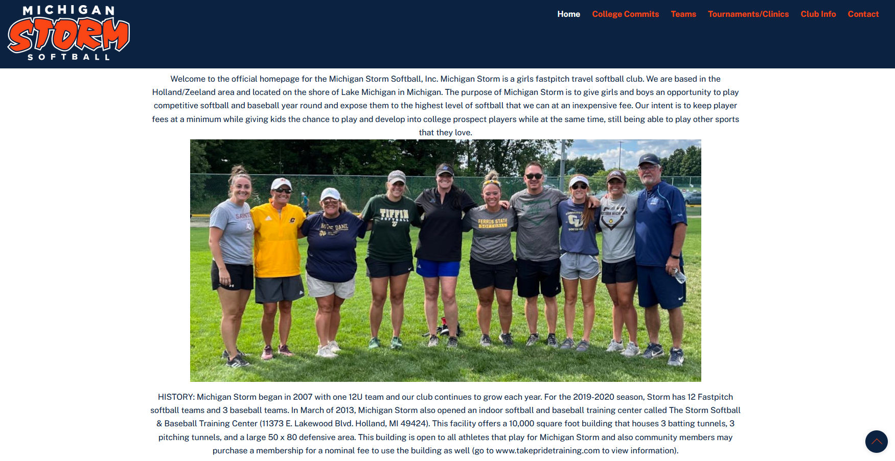 Michigan Storm Softball Club